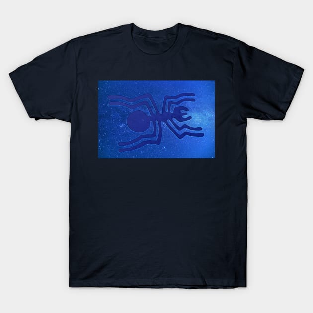 Nazca Spider T-Shirt by AlexMir